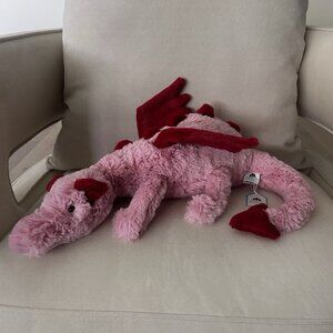 Jellycat Heart Dragon Valentine Limited Edition New with Tags